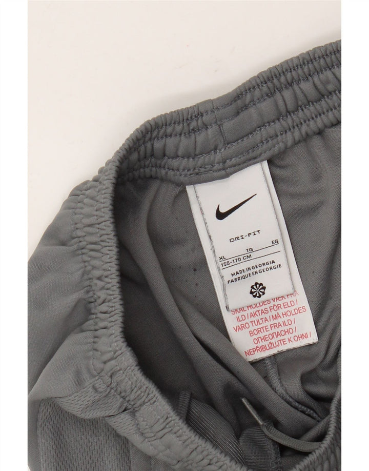 Calça de treino Nike Boys Dri Fit 13-14 anos XL cinza poliéster