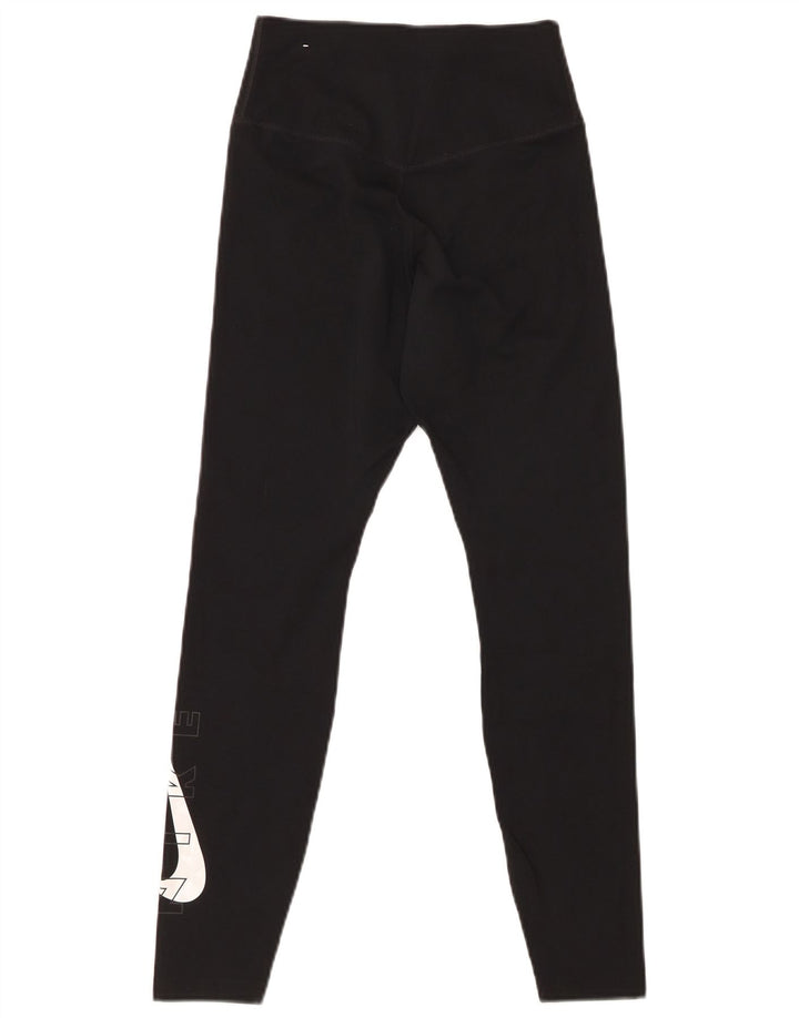 Leggings femininas Nike Graphic UK 4 XS preto poliéster