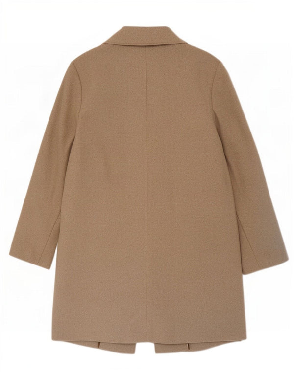 Sobretudo feminino Marks & Spencer UK 18 XL algodão bege