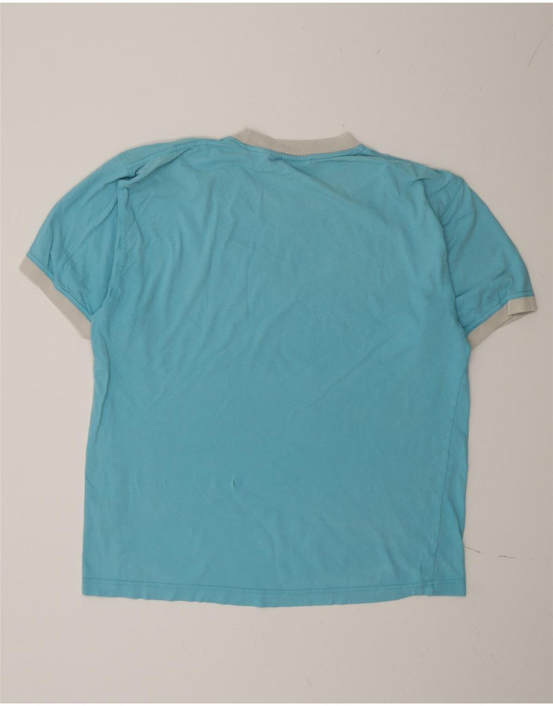 Camiseta masculina Fila Top grande bloco colorido azul