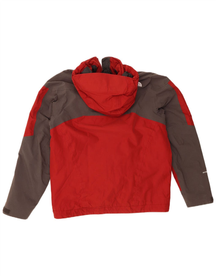 Jaqueta corta-vento masculina The North Face Hyvent UK 38 Medium Red Colourblock