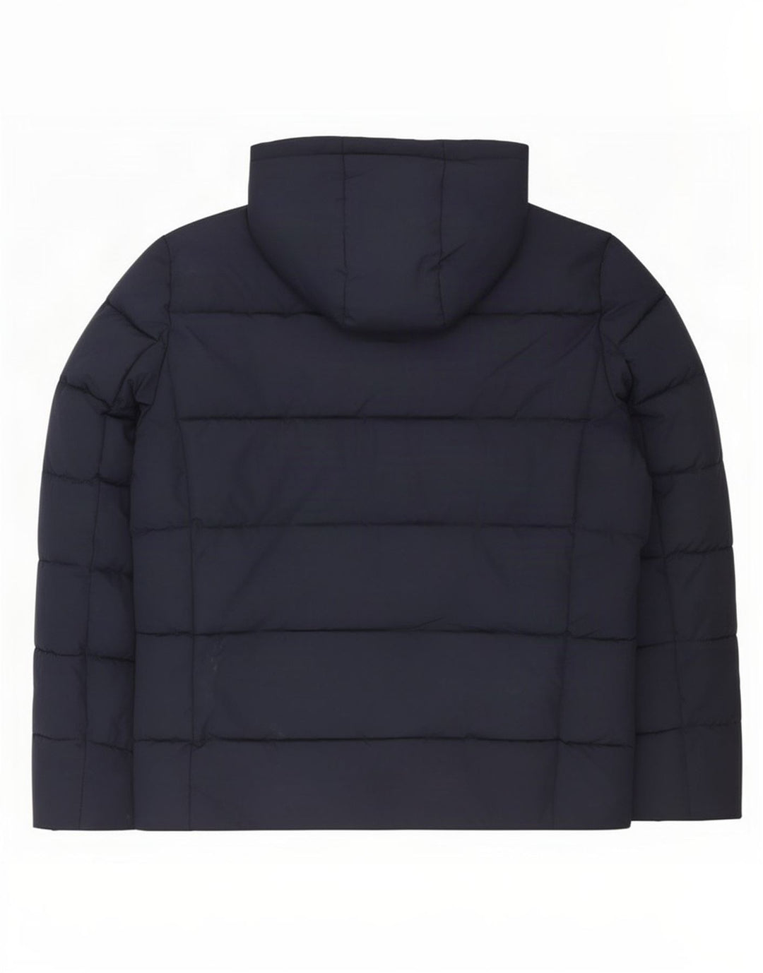 Jaqueta acolchoada com capuz masculina Superdry UK 38 poliéster azul marinho médio