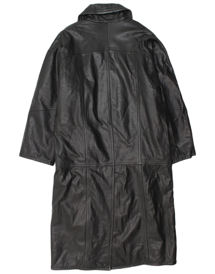 Casaco de couro masculino Vittorio Forti IT 48 médio preto