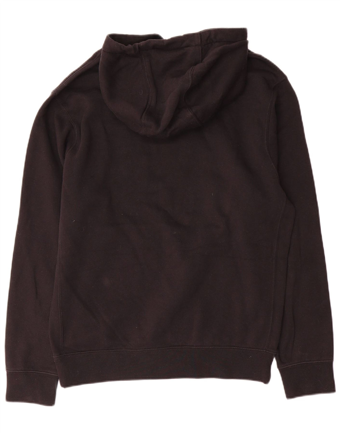Jumper com capuz gráfico masculino Nike pequeno algodão preto