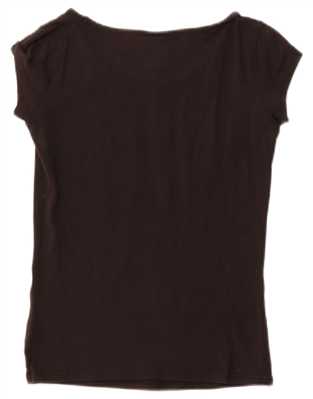 Camiseta feminina Nike Air Crop Graphic UK 8/10 pequena preta