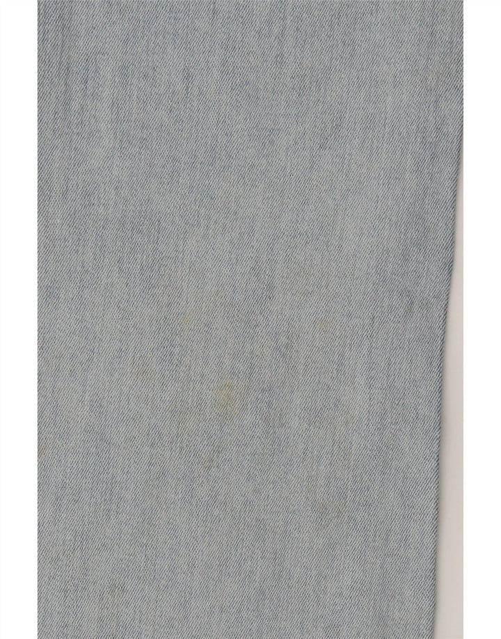 Zara Jeans feminino queimado EU 38 pequeno W28 L27 azul