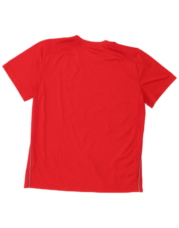 Camiseta Nike Masculina Dri Fit Top Grande Poliéster Vermelho