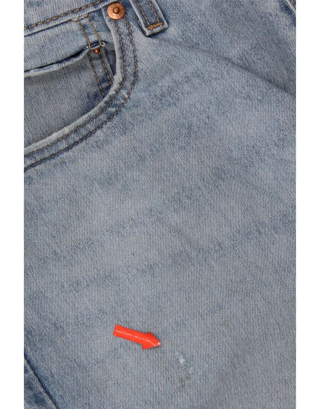 Levi's Masculino 541 Straight Jeans W34 L30 Azul Algodão