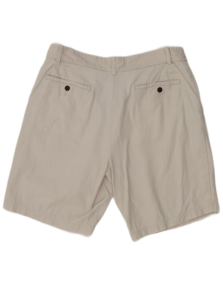 Dockers Mens Khakis Chino Shorts W34 Grande Algodão Cinza