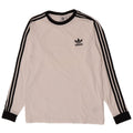 Adidas Mens Regular Top Manga Longa Médio Algodão Branco