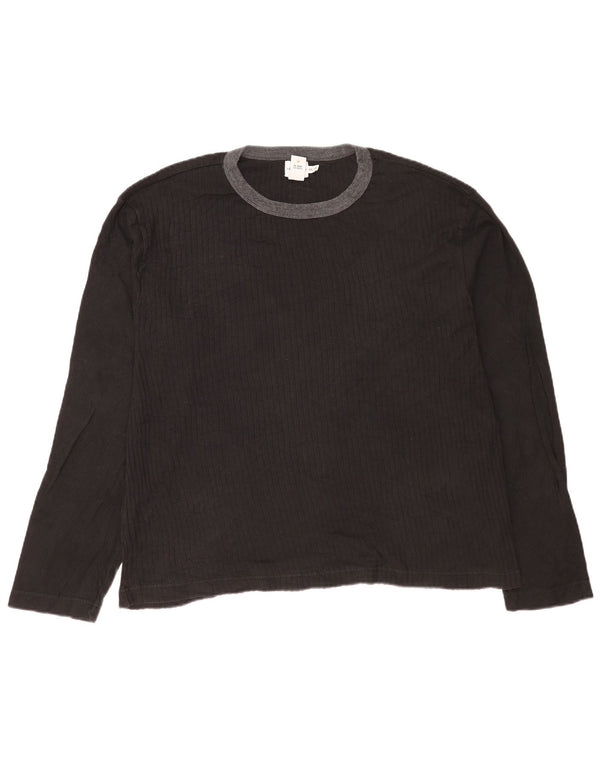 Calvin Klein Jeans Masculino Top Manga Longa 2XL Algodão Preto