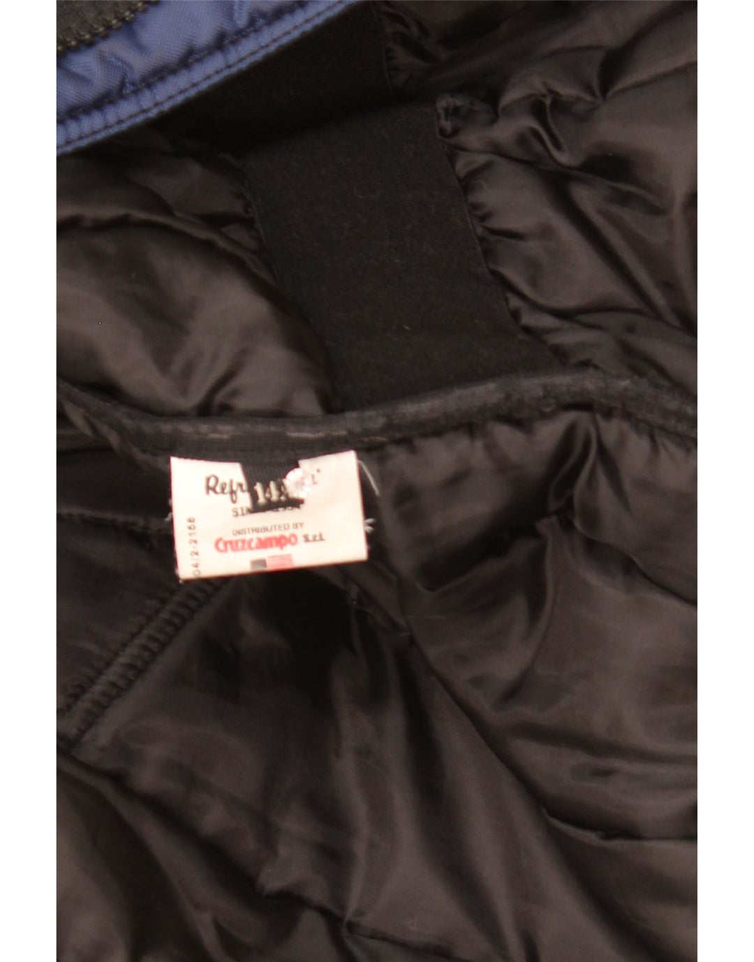 Casaco acolchoado com capuz Refrigiwear menino 13-14 anos azul marinho poliamida