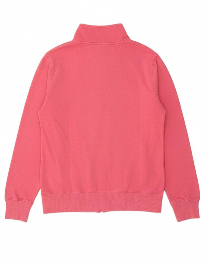 NIKE Womens Tracksuit Top Jacket UK 16/18 XL Rosa Algodão