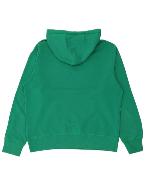 Jumper com capuz gráfico masculino Nike médio verde algodão