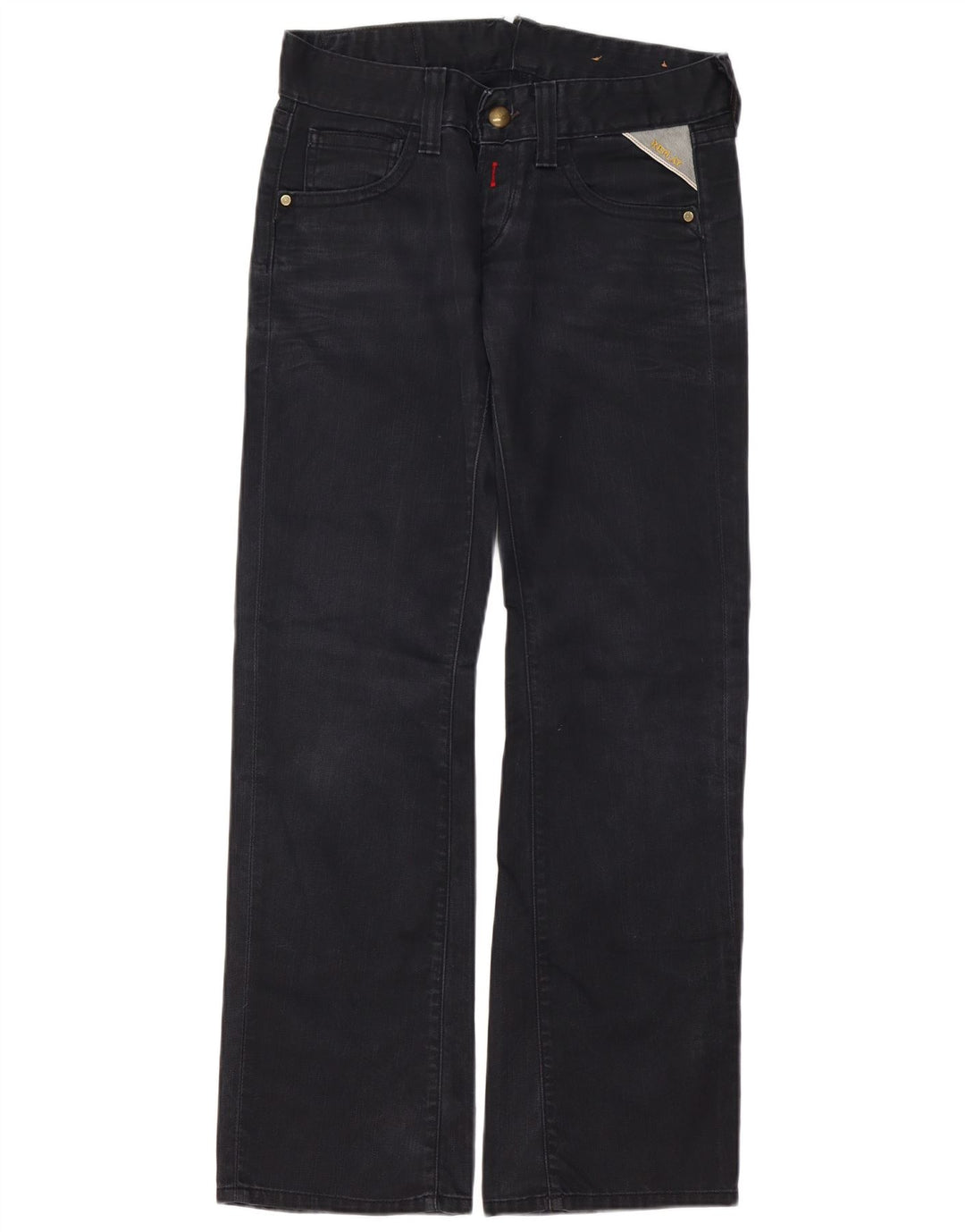Replay Jeans Bootcut Feminino W30 L32 Algodão Preto
