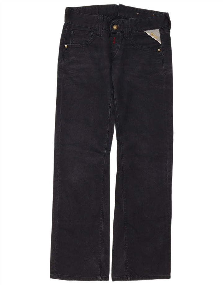 Replay Jeans Bootcut Feminino W30 L32 Algodão Preto
