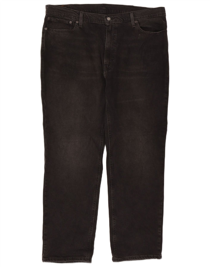 Levi's Masculino 541 Tapered Jeans W40 L32 Algodão Preto