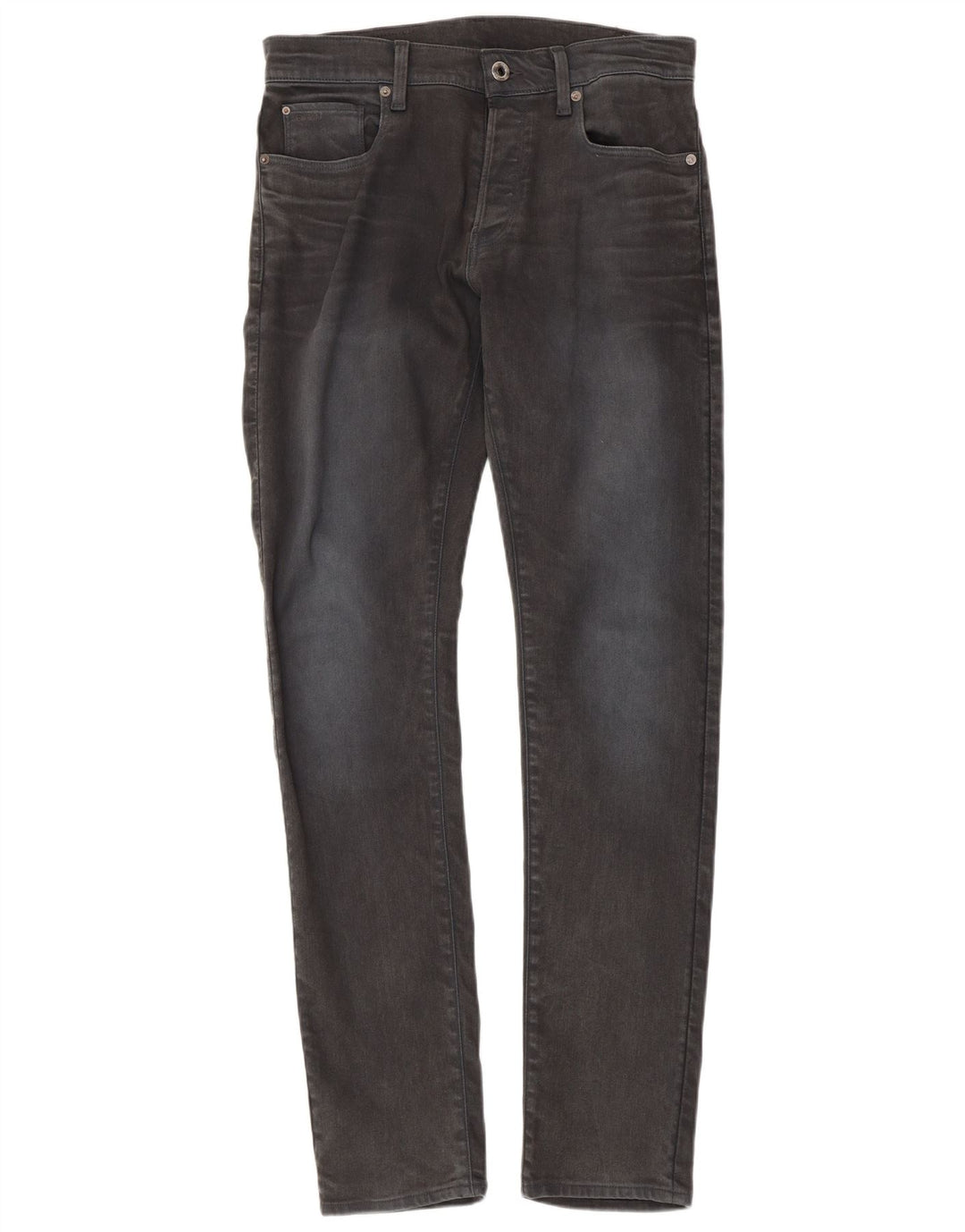 G-STAR Masculino 3301 Jeans Slim W31 L34 Algodão Preto