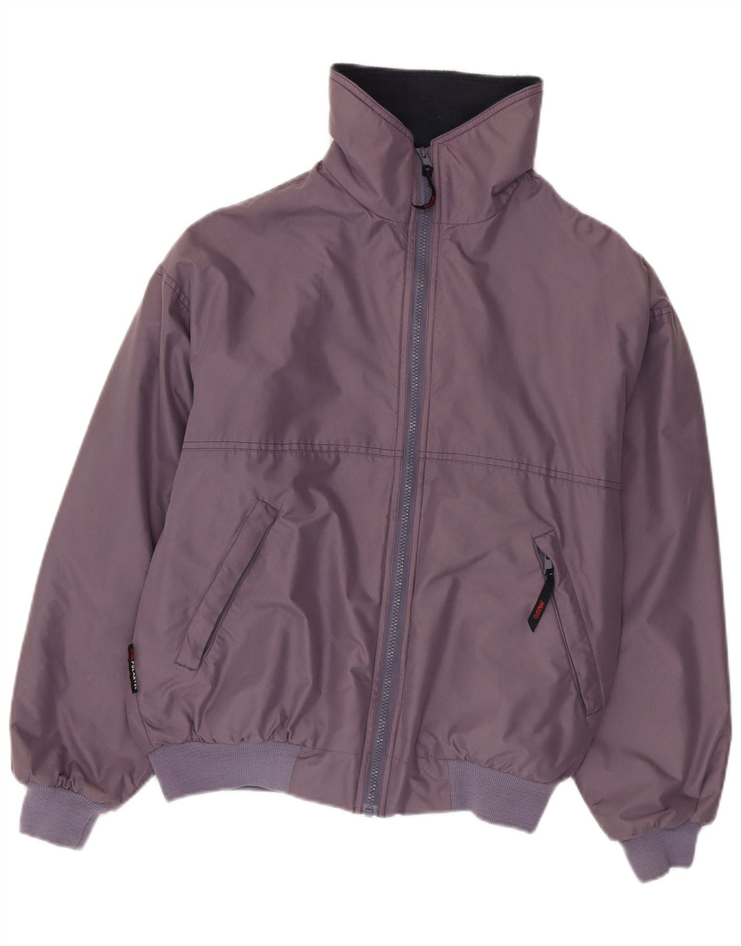 Jaqueta bomber masculina Musto Reino Unido 36 poliéster roxo pequeno