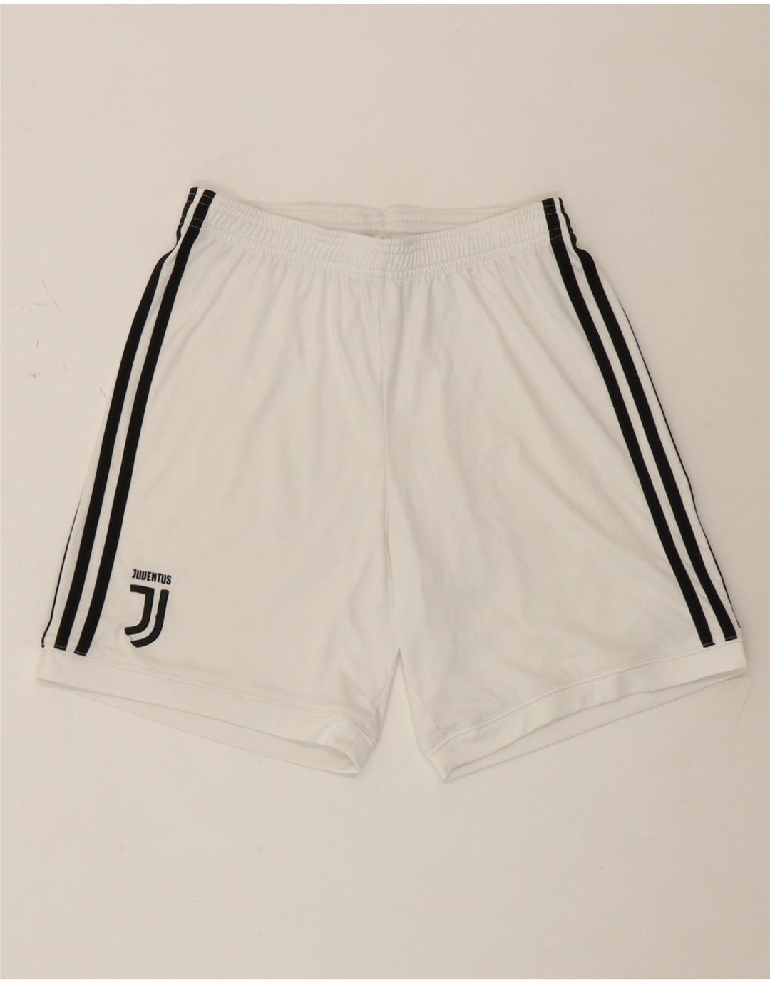 Adidas Womens Juventus Sport Shorts UK 8 Pequeno Poliéster Branco