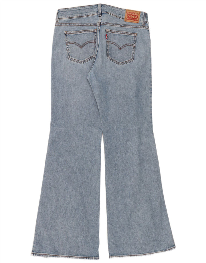 Jeans feminino Levi's Super Low Flared W31 L34 Azul Algodão