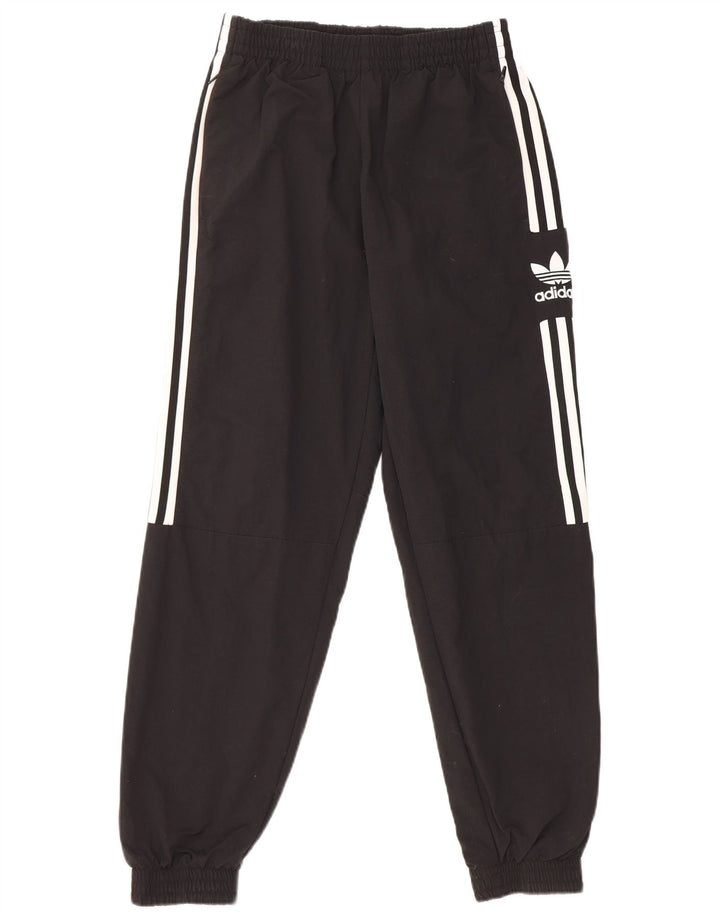 Adidas Mens Treino Calças Joggers Pequeno Preto Nylon