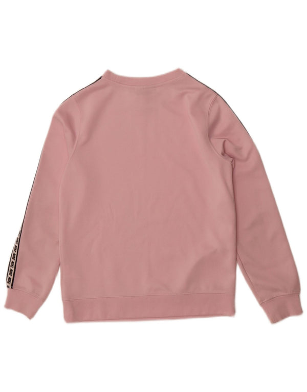 Moletom gráfico Nike Girls Jumper 10-11 anos médio rosa poliéster