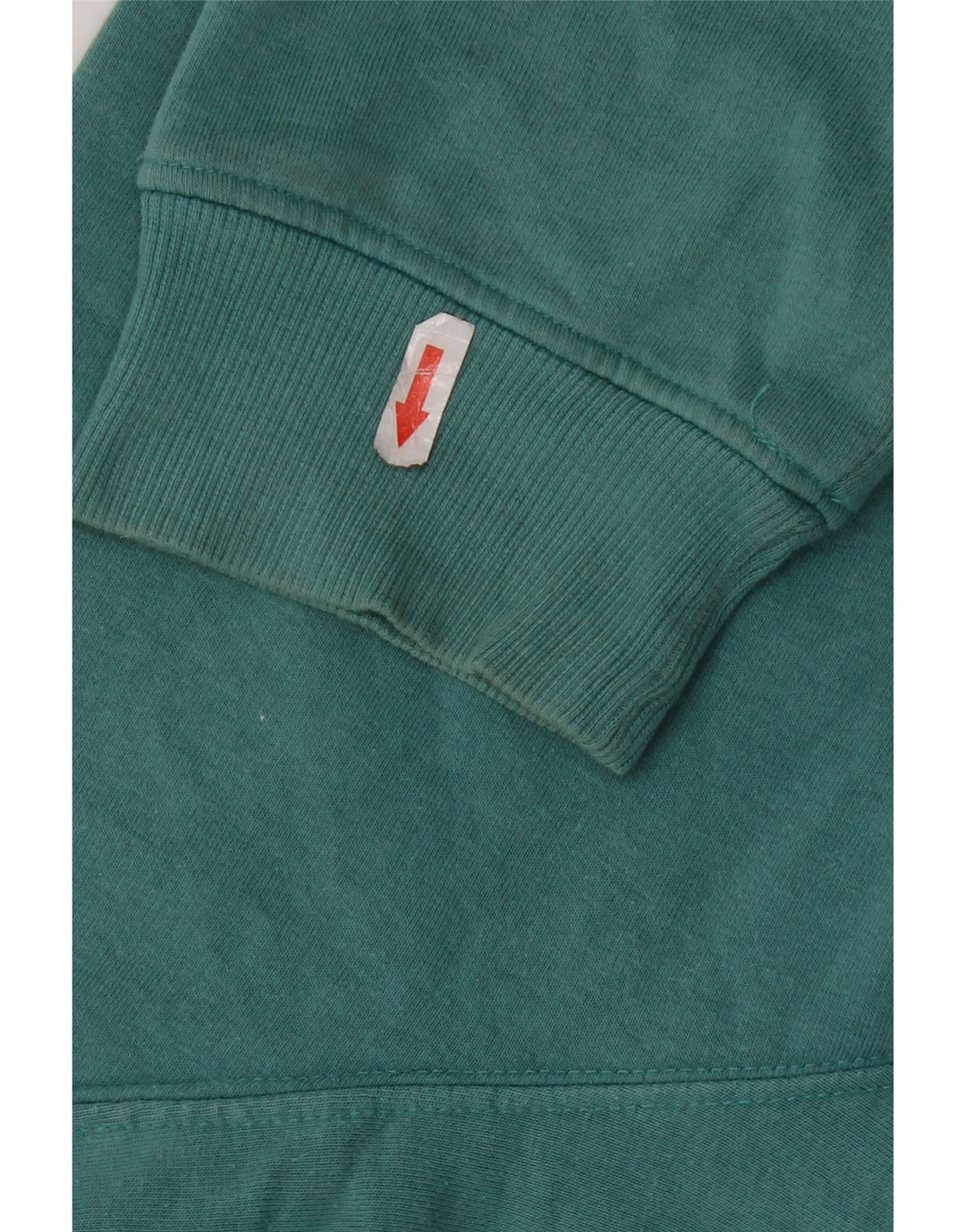 Moletom feminino Zara com estampa grande e grande, Reino Unido 16, grande, azul, algodão