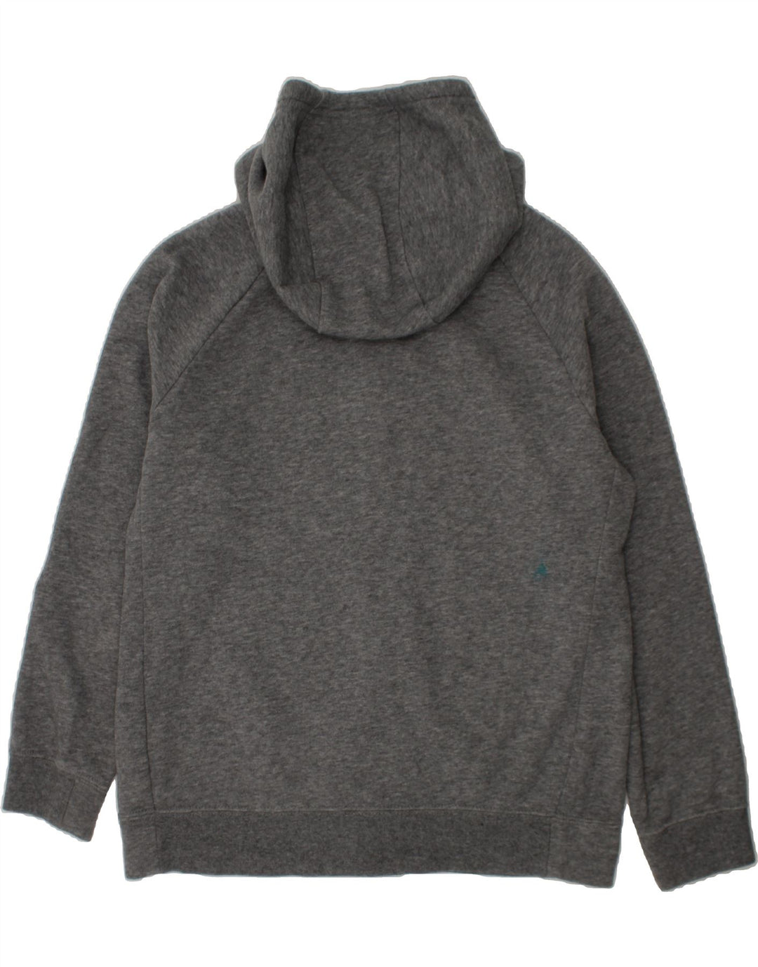 NIKE Boys Zip Hoodie Sweater 12-13 Years Large  Grey Cotton Vintage Nike and Second-Hand Nike from Messina Hembry 