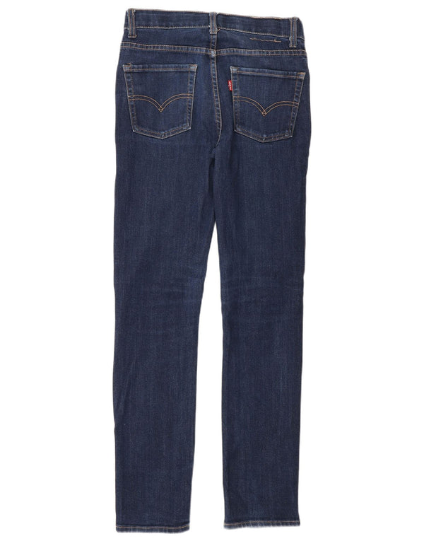 Levi's Boys 510 Skinny Jeans 13-14 Anos W26 L29 Azul Marinho Algodão