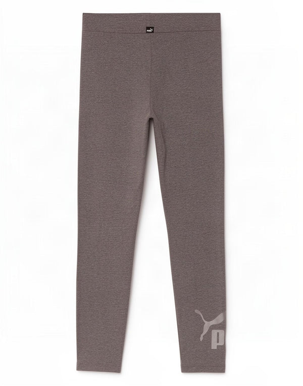 Leggings Puma Meninas Graphic 11-12 Anos Cinza Algodão Salpicado