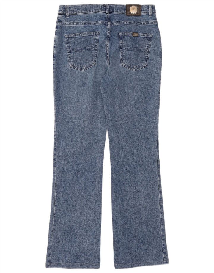 TRUSSARDI Womens Bootcut Jeans W28 L28 Blue Cotton