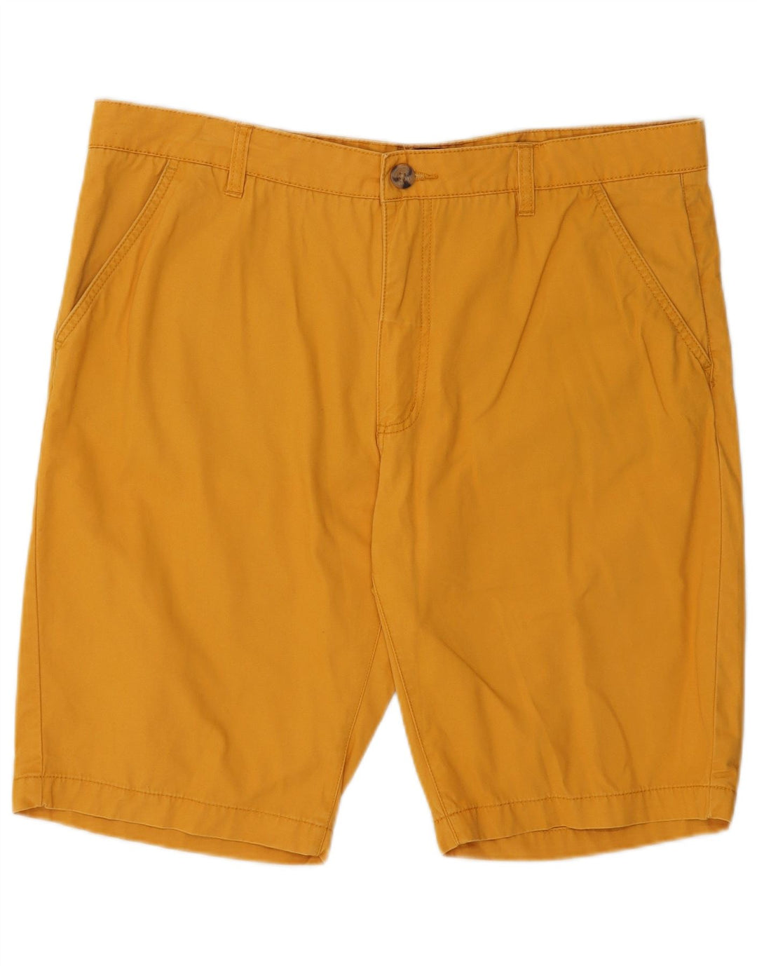 Shorts Chino Masculino Regular Fit da Dack IT 52 XL W38 Algodão Amarelo