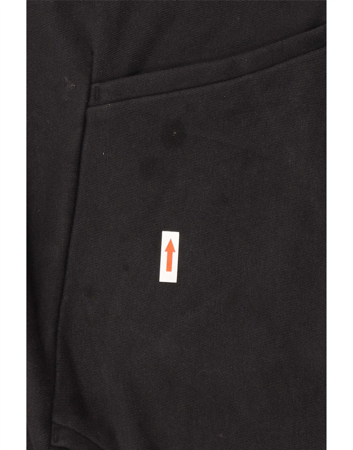 Adidas Mens Graphic Hoodie Jumper Pequeno Preto