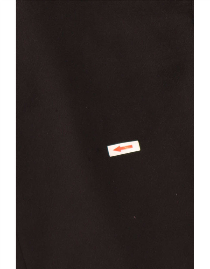 Calça feminina Marks & Spencer Slim Suit Reino Unido 12 Médio W32 L25 Preta