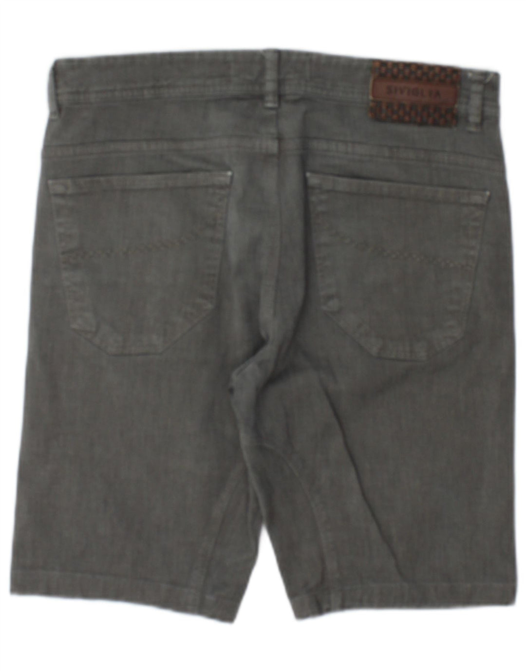 Shorts casual masculino SIVIGLIA W32 algodão cinza médio