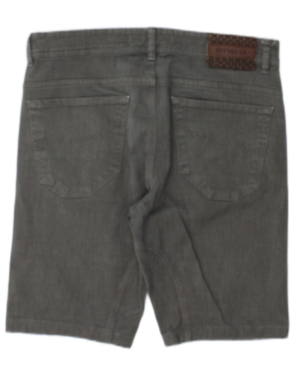 Shorts casual masculino SIVIGLIA W32 algodão cinza médio