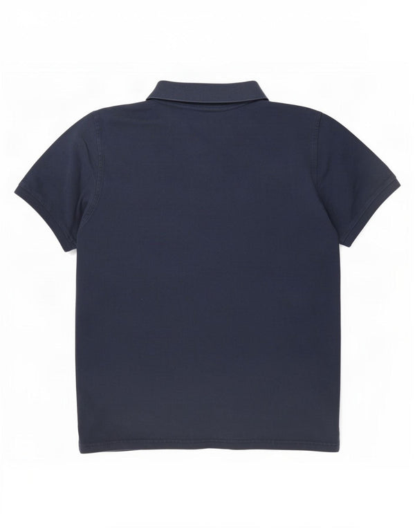 Camisa polo masculina Gant grande algodão azul marinho