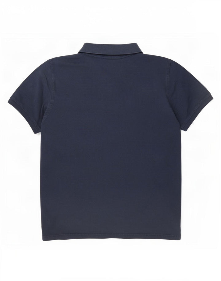 Camisa polo masculina Gant grande algodão azul marinho
