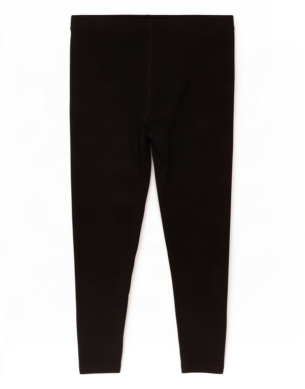 Leggings femininas Marks & Spencer UK 18 XL algodão preto