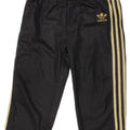 Calças de treino Adidas meninos 2-3 anos preto poliéster