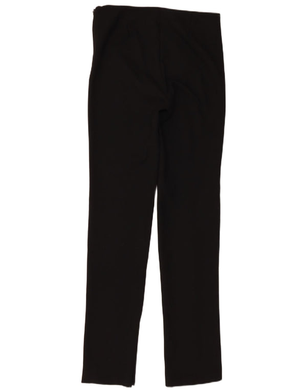 Zara Calça feminina casual slim pequena W26 L33 preta