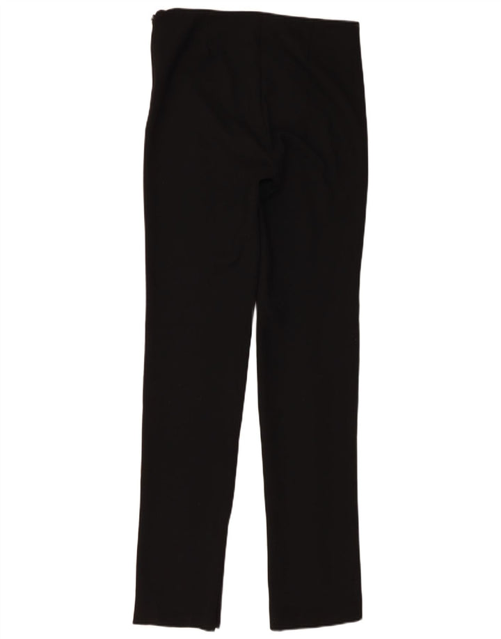 Zara Calça feminina casual slim pequena W26 L33 preta