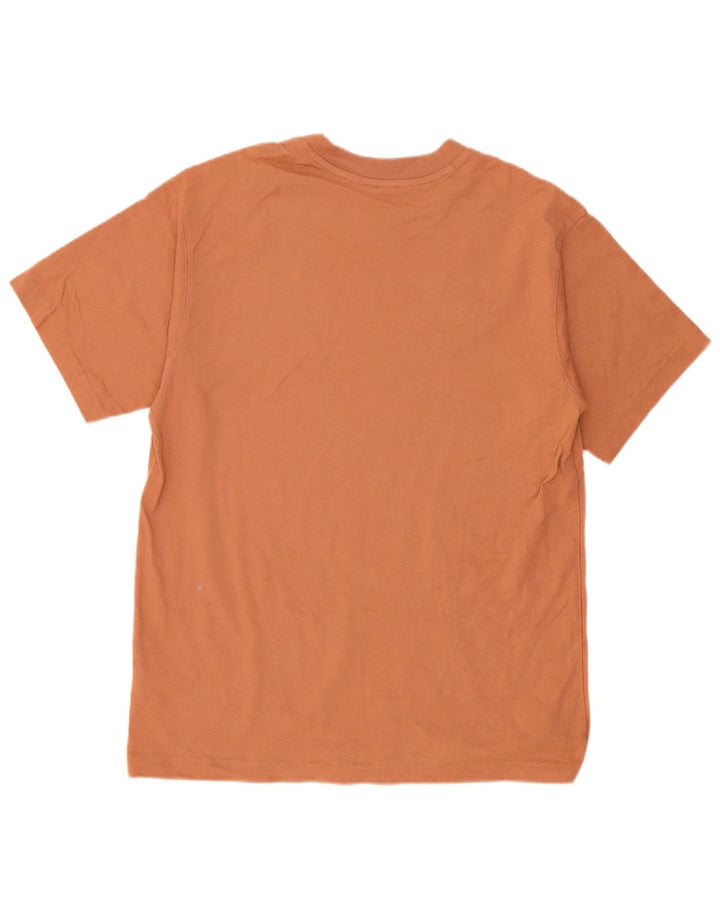 Adidas Mens Camiseta Top Médio Algodão Marrom