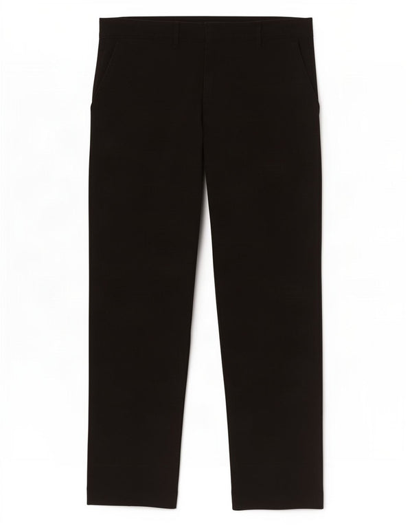 Calças Chino retas para meninos Marks & Spencer 14-15 anos W32 L28 pretas