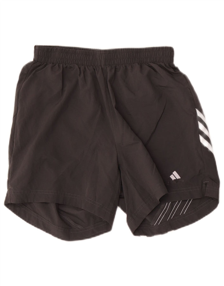 Adidas Mens Aeroready Sport Shorts Pequeno Poliéster Cinza