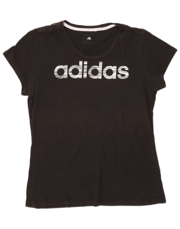 Camiseta Adidas Feminina Gráfica Top UK 12 Médio Preto