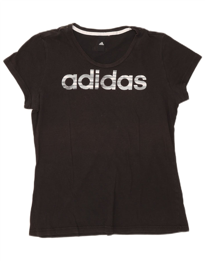 Camiseta Adidas Feminina Gráfica Top UK 12 Médio Preto