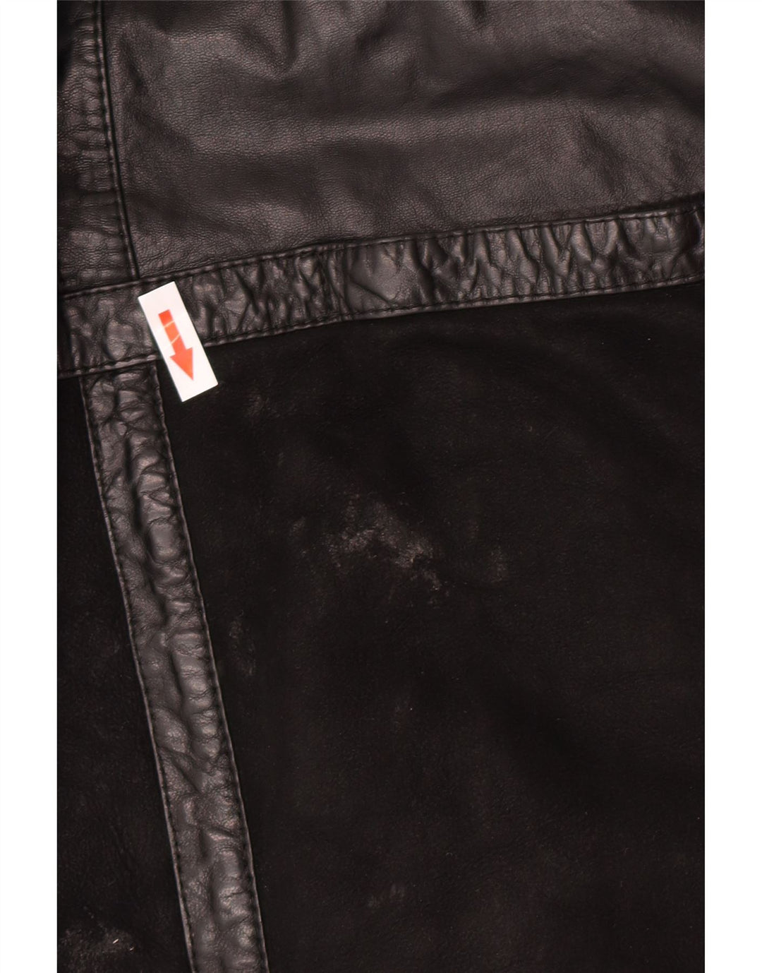 Casaco feminino skinni de shearling grande IT 40 pequeno shearling preto