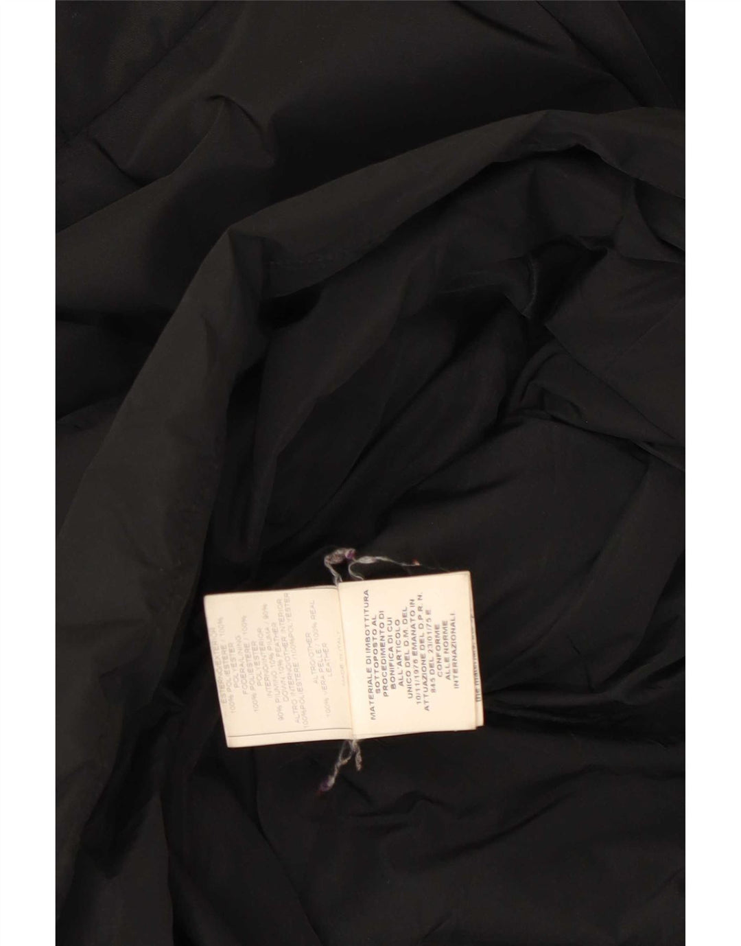 Casaco acolchoado feminino Ermanno Scervino IT 42 poliéster preto médio
